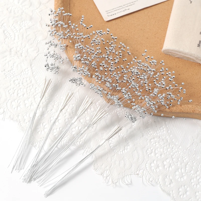 21,5 cm Künstliche Perlenkette, Perlenstrang für Heimdekoration, Hochzeitsdekoration, Partyzubehör, DIY-Bastelarbeiten, Geschenke und Accessoires – Detail 10