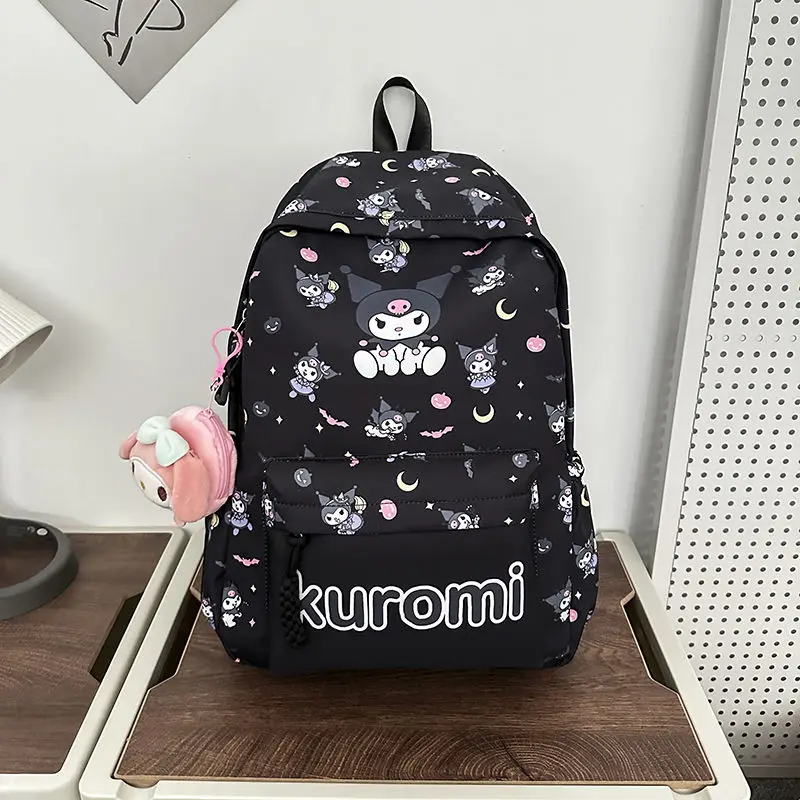 

Anime Sanrios Backpacks Kittys Kuromi Cinnamoroll Kids Schoolbag Cute Student School Bag Laptop Bags Waterproof Large Capacity