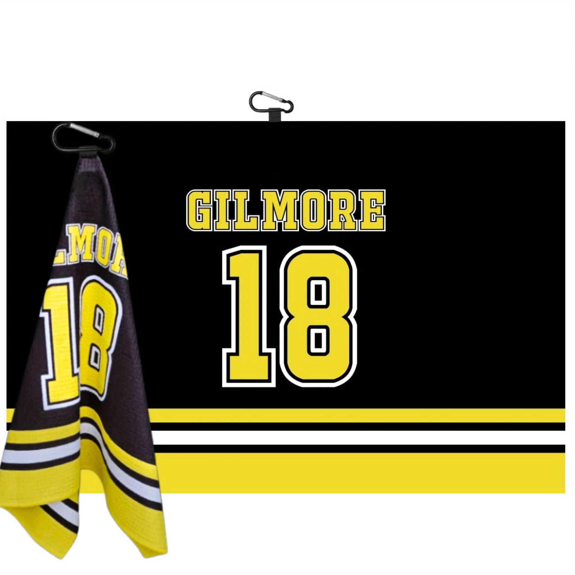 Happy Gilmore Waffle Golf Towel LargeSize Clean GolfClubBall Premium Strength Ultra Absorbent Gear HappyMen Gilmore 18 GolfTowel
