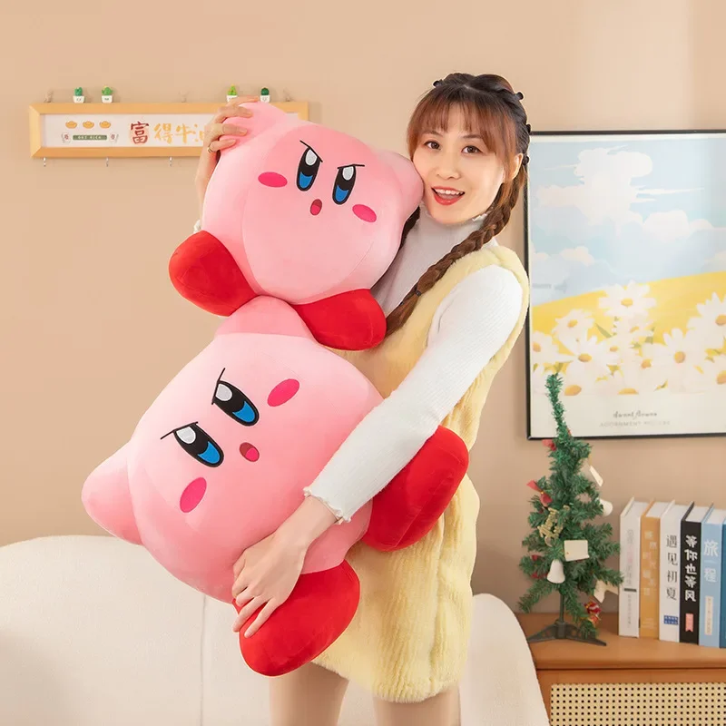 43cm Kawaii Anime Star Kirby Plush Toy Cute Big Size Kirby Stuffed Doll Peluche Toys Christmas Birthday Great Gift for Children