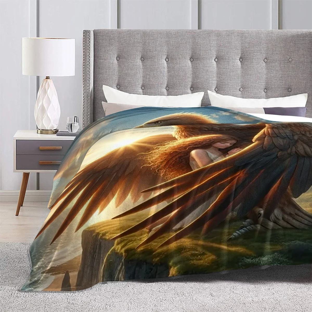 Majestetyczny Orzeł Chroniący  – Sunrise Home Textiles & Apparel recenzja i cena