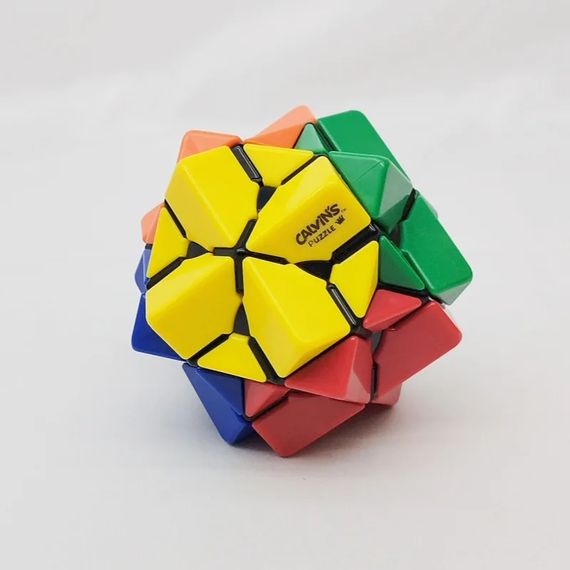 

Calvin'sPuzzle PEitan's Rolling Star Puzzle Cube Professional Speed Cubo Magico SpeedCube Educational Toys