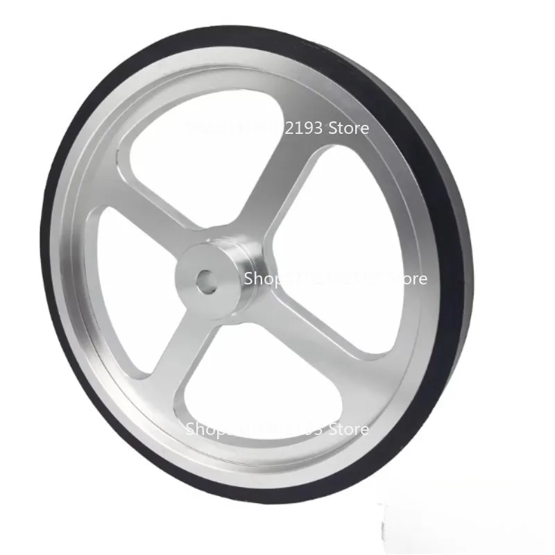 Aluminum Encoder Meter Wheel, Synchronous Wheel, Length Measuring Rubber Wheel, Perimeter 500mm Hole, 6mm, 8mm, 10mm, 12mm, 15mm