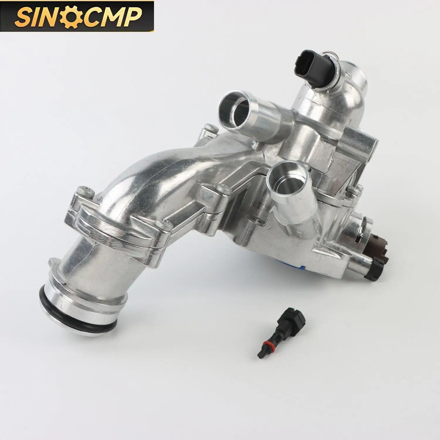 

Thermostat Assembly For Mini 2007-2013 Cooper 1.6L Upgrade Aluminum Thermostat Housing Assembly Automotive Accessories 1Pc