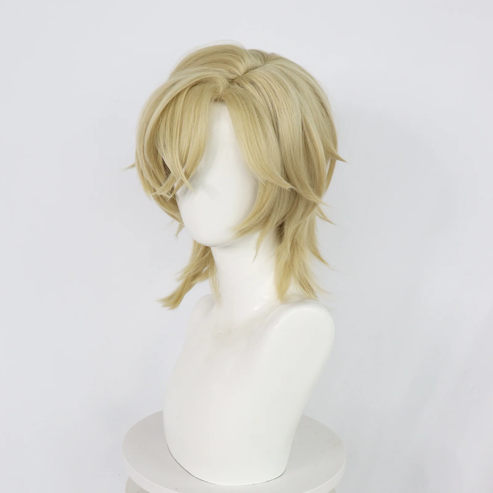 كوسبلاي من الذهب الرملي من الرسوم المتحركة ثنائية الأبعاد "ستار ريل" - شعر مستعار لشخصية الرسوم المتحركة الذهبية الرملي #1