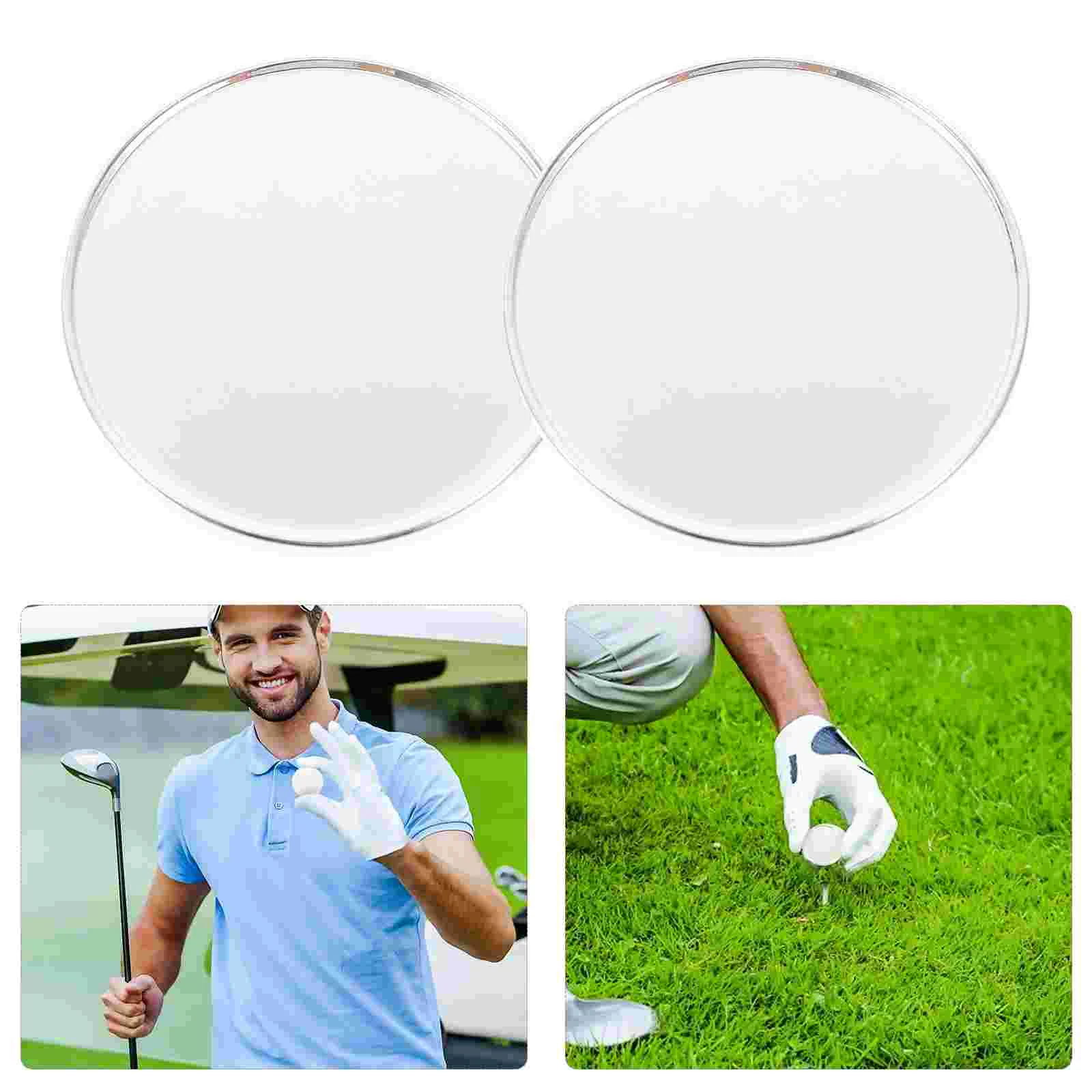 4 Pcs Positioning Markers Iron Iron Golfs Position Tools Golf Training Aids Golfers' Position Markers Essential Tools