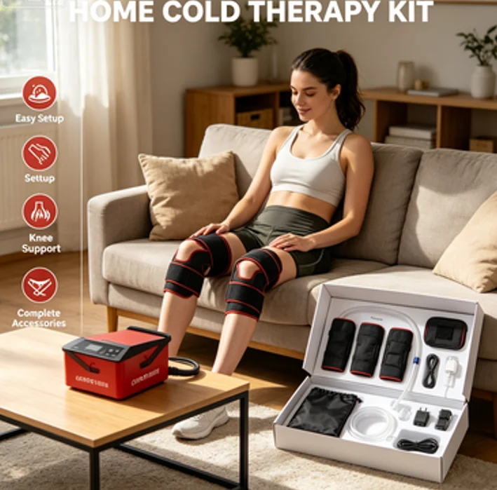 Circulating Cold Therapy Freeze Machine Reliable Cryo Cooling System Durable Unit For Sports Injury Joint Pain Rehabilitation
