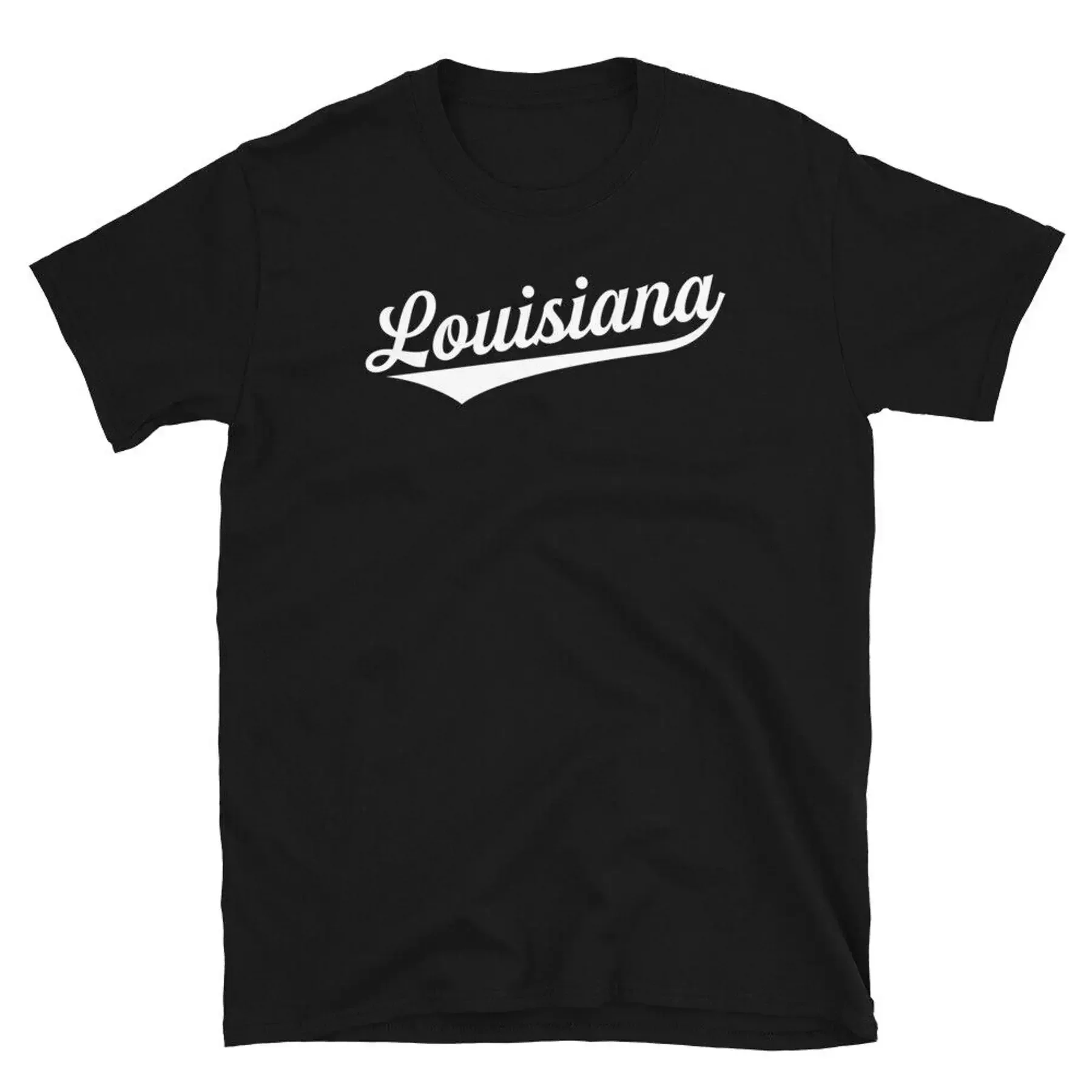 Retro State of Louisiana New Orleans Bayou State Short Sleeve Unisex T Shirt