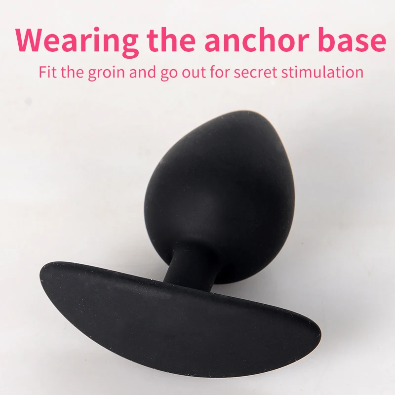 Silicone Anal Plug Soft Butt Plug Sex Toys for Women Male Erotic Massager Stimulator Dildo Vibrator Anal Toys Adult Product Plug