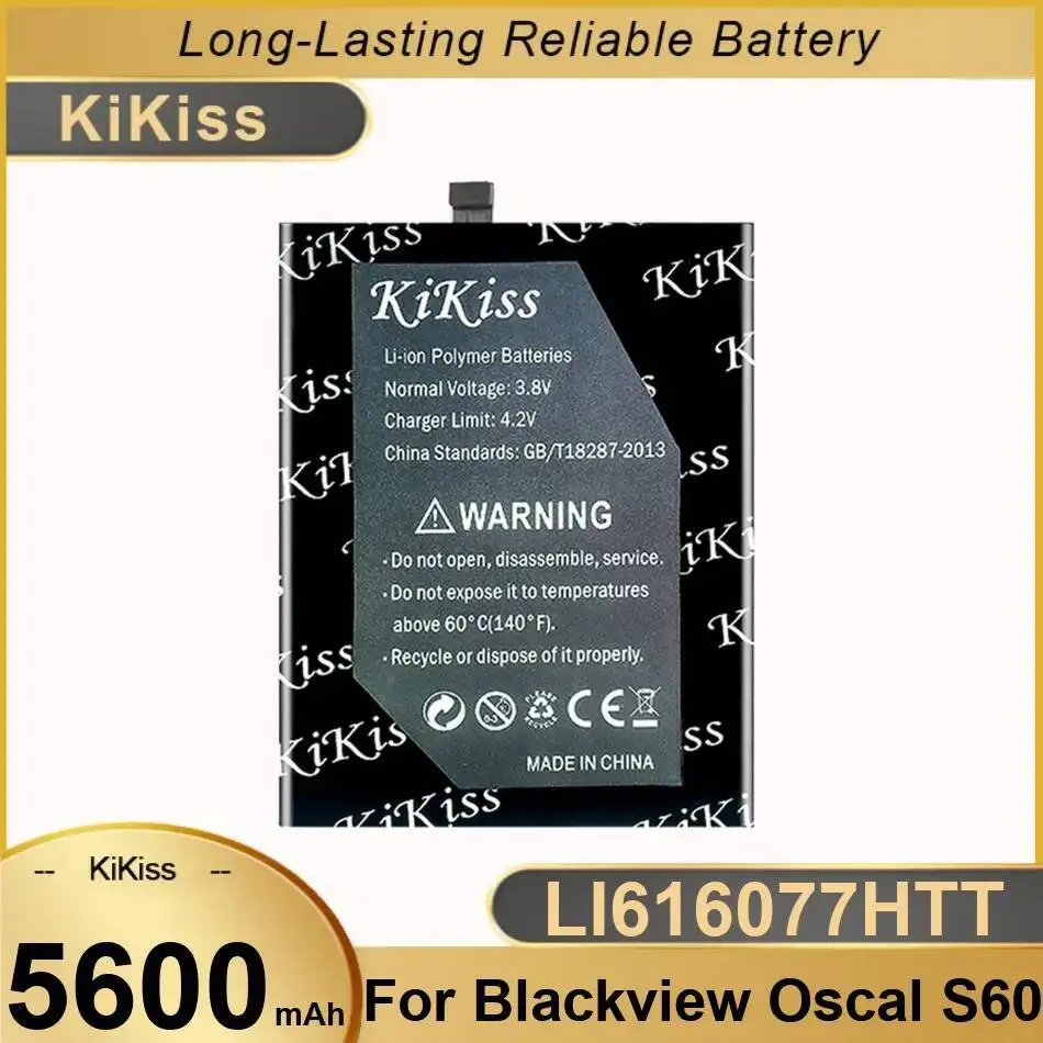 

5600Mah High-Capacity High-Efficiency Mobile Phone Battery For Blackview Oscal S60 LI616077HTT