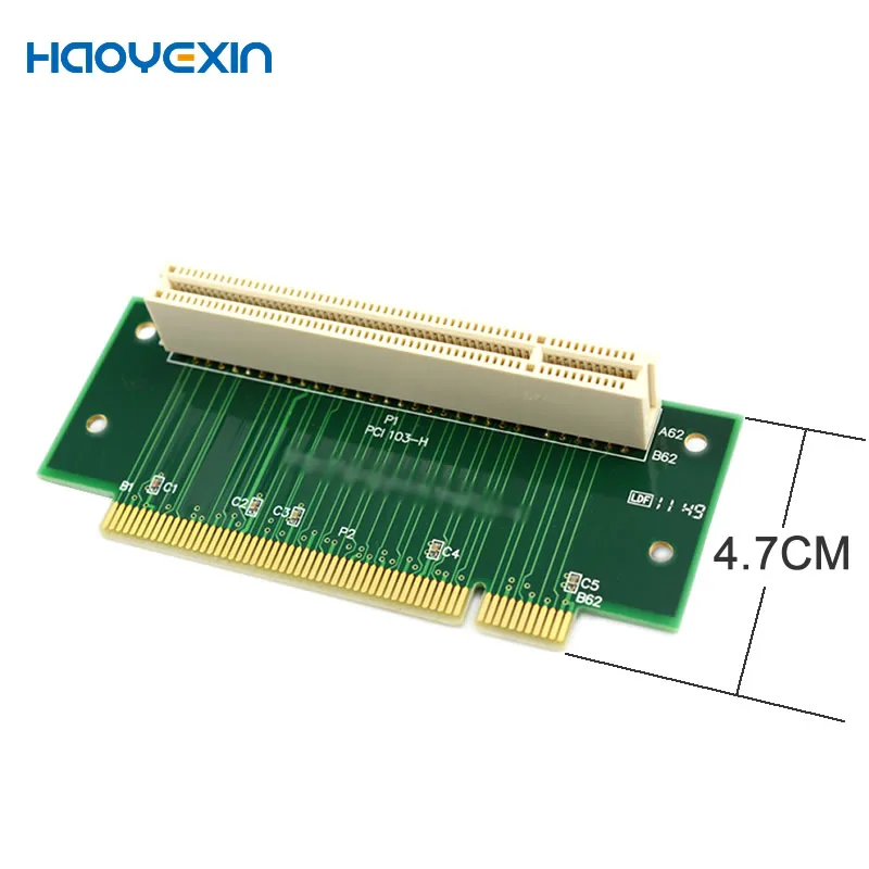 PCI Forward  Card Forward Card Chassis PCI Horizontal Adapter PT191 90 Degrees 32Bit PCI Riser Card Rackmount Gold 4.7CM 120PIN