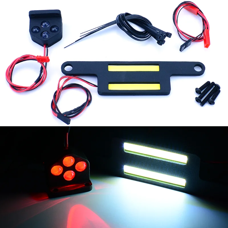 LED Front Rear Lighting System Headlight Taillight for 1/5 TRAXXAS X-MAXX 6S 8S RC Monster truck Car Upgrade Parts