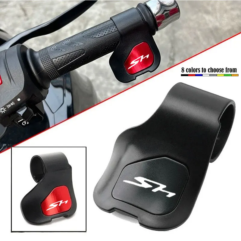 FOR HONDA SH125 SH150 SH300 SH350 SH 125 i 150i 300i 350i Mototcycle CNC Aluminium alloyThrottle Clip Labor Saver accessories