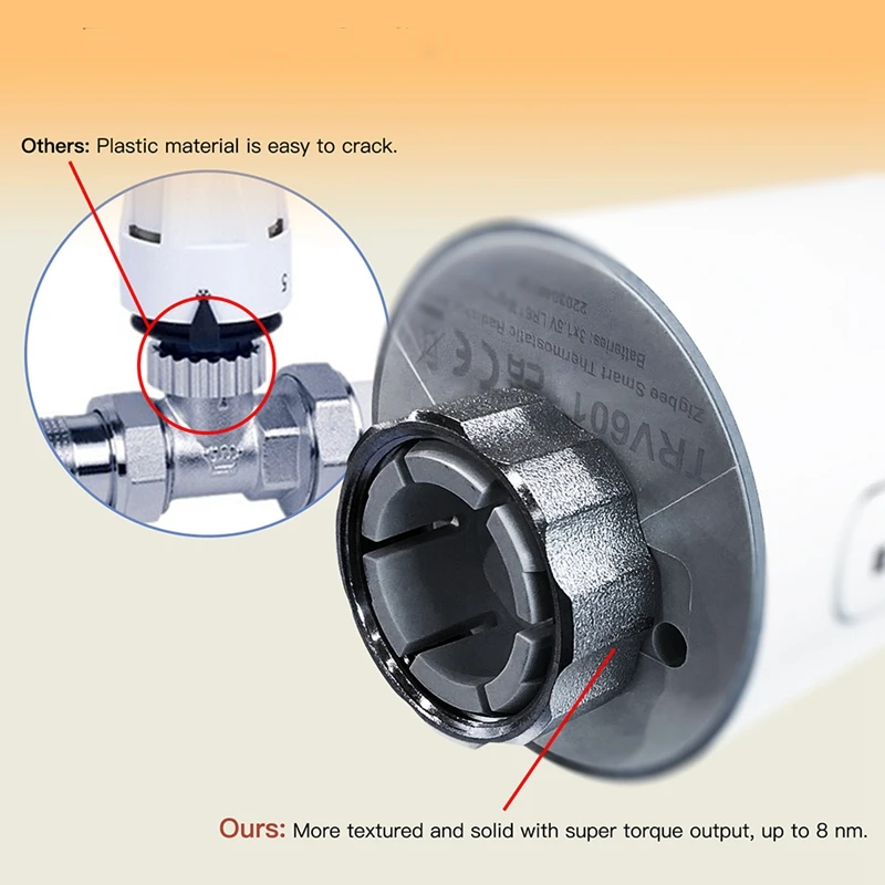 صمام المبرد الحراري البلاستيكي ، التحكم الصوتي ، تويا ، زيجبي ، جوجل المنزل ، ياندكس ، أليك