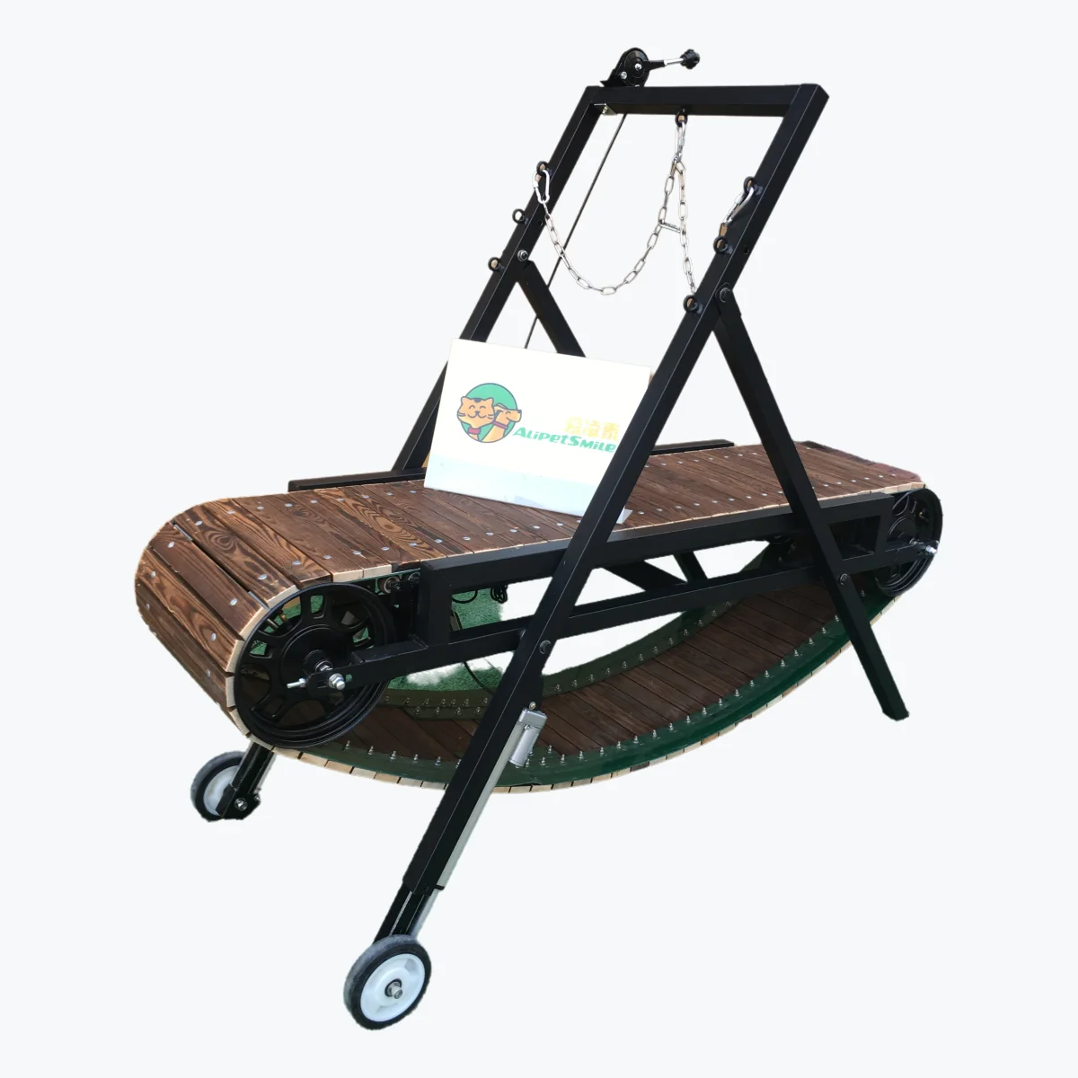 

Movable dog treadmill with wheels, electric lift speed Treadmill Dogs Pet Training Machine Treadmill For big Dogs