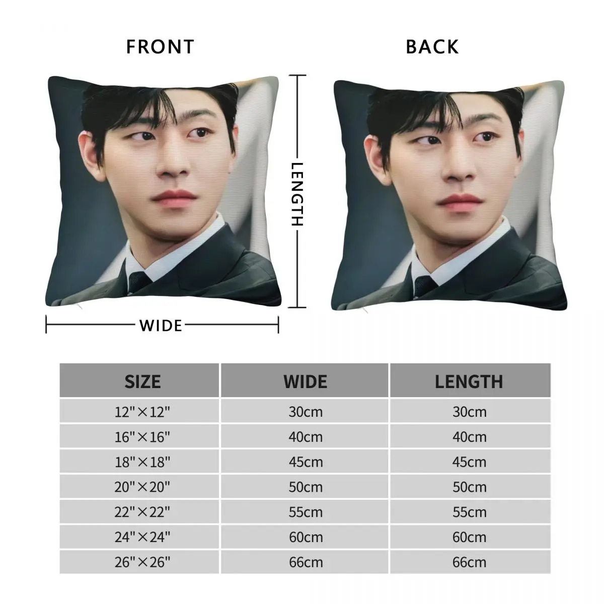 Business Proposal Ahn Hyoseop Pillowcase Polyester Linen Velvet Printed Zip Decor Car Cushion Cover 18