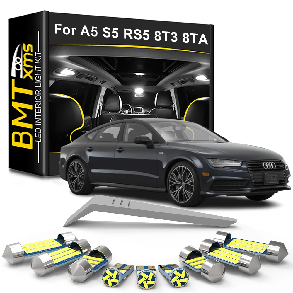 

BMTxms Canbus LED Interior Light For Audi A5 S5 RS5 8T3 8TA 2007 2008 2009 2010 2011 2012 2013 2014 2015 2016 2017 Accessories