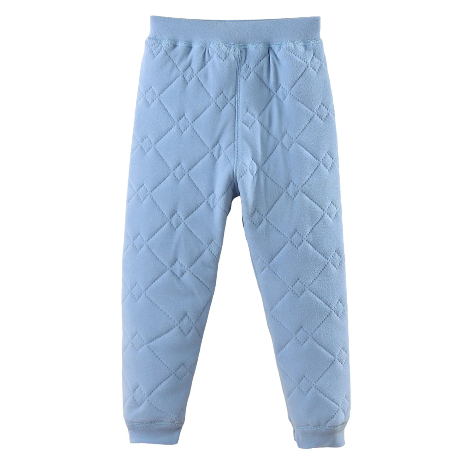 

Kids Fleece Pants Children Thermal Underwear Set With Fleece Thickened Boy Shirt And Pants Girl Thermal Baby Footed Leggings