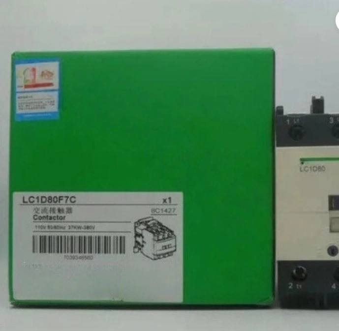 

Brand New Original LC1D80F7C NonReversing A.C. Contactor Fast Delivery