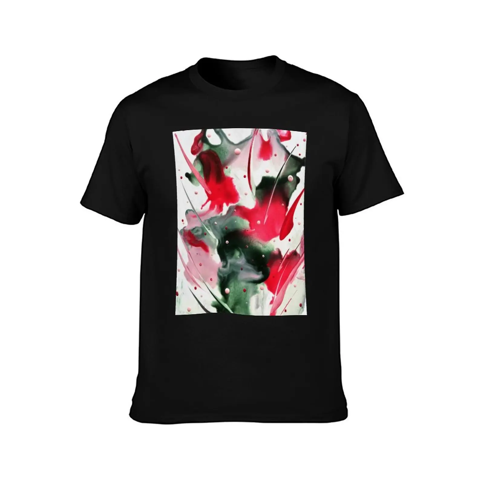 Splashes T-Shirt Street Style Casual Tee Shirt