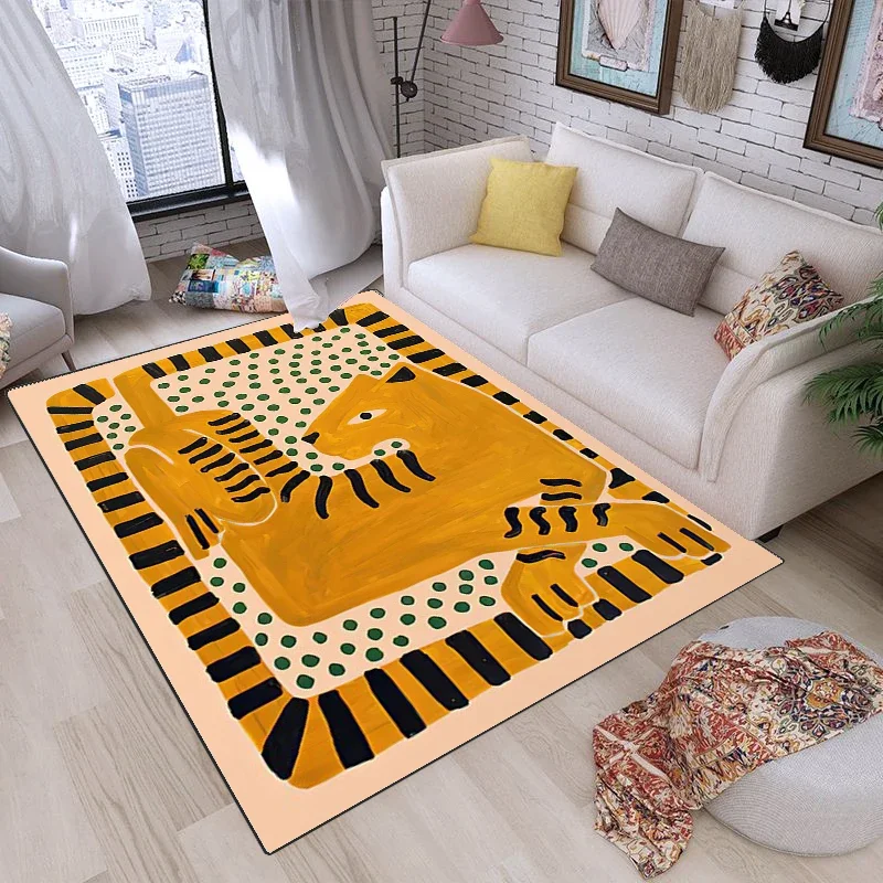 Carpet for Living Room Fashion Advanced Home Decoration Coffee Tables Bedroom Plush Mat Large Area Cloakroom Rug ковер Tapis 러그