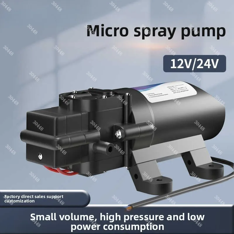 High Pressure Micro Diaphragm Pump FL-2202A DC Electric Water Pump For Agriculture Drone Spraying Misting Beverage Booster