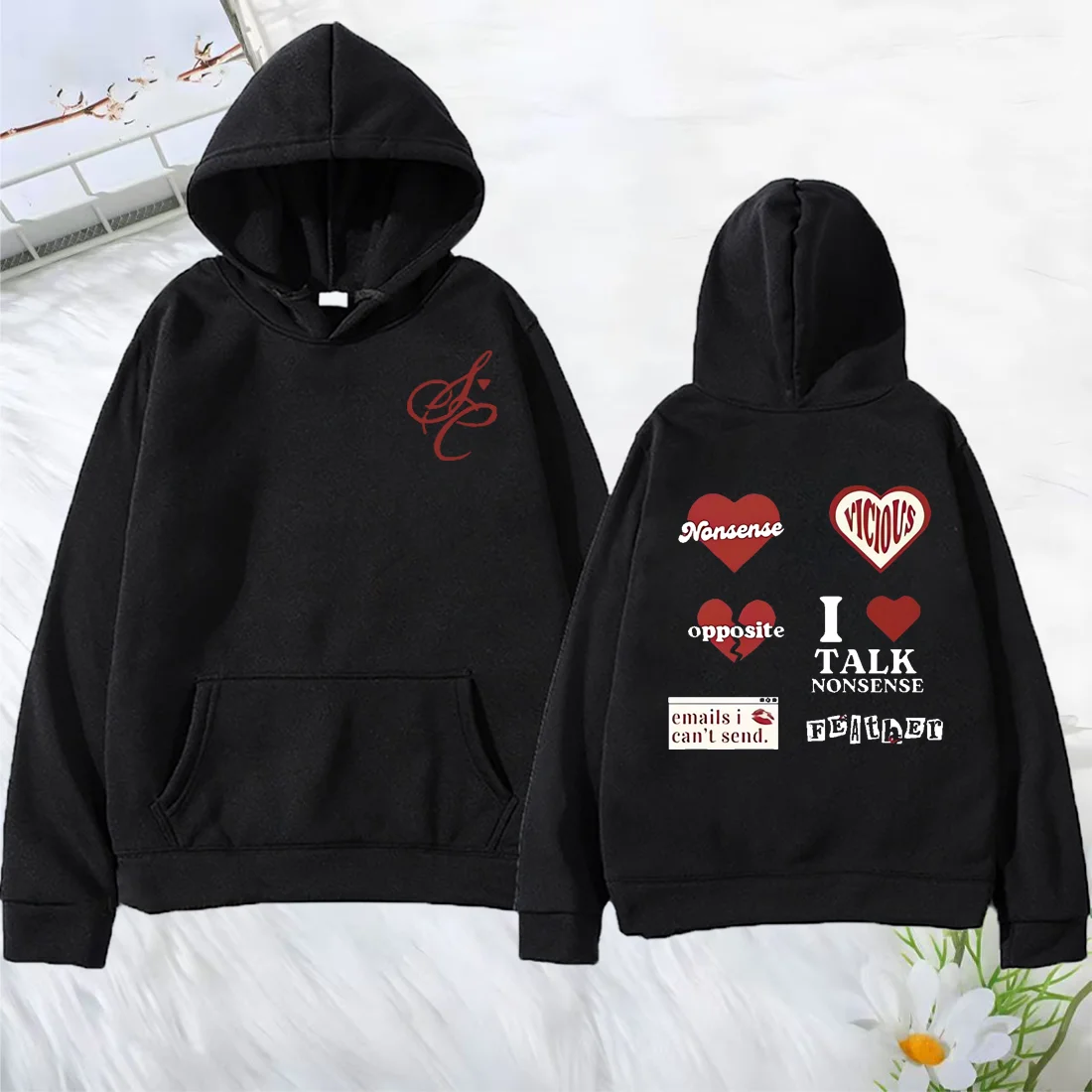 

SabrinaCarpenter Emails I Can't Send new Hoodies Men Women's Long Sleeve Fleece oversized hoodie vintage Autumn Winter pullovers