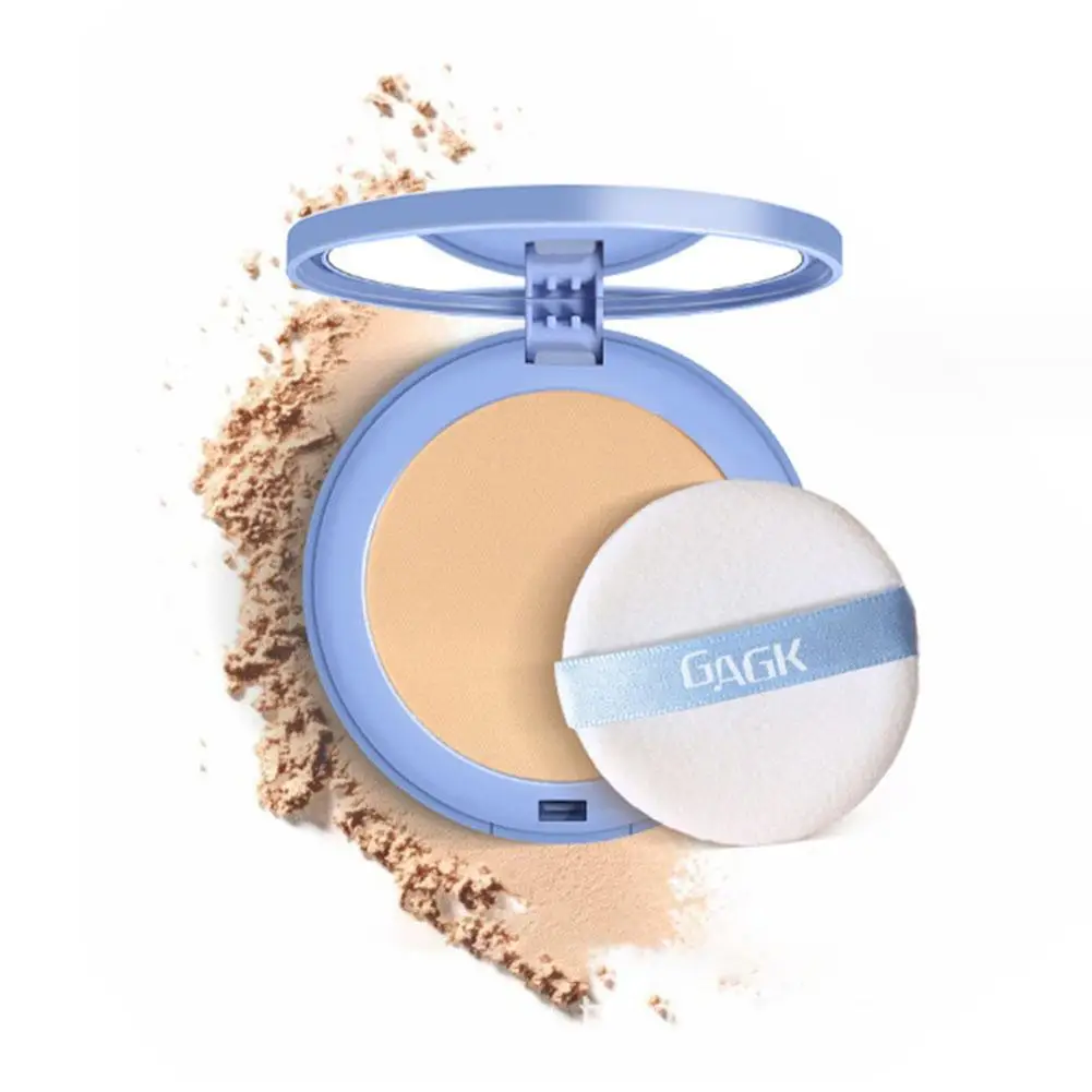 Pressed Powder Women's Makeup Oil Control Natural Color Foundation Wet Loose Brighten White Waterproof Ivory Dry Use Powder M5a8