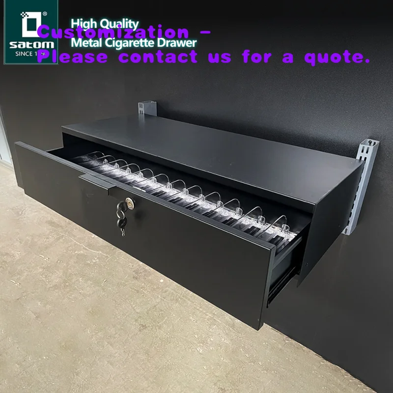 custom.Durable Metal Undercounter Drawer Hidden Storage
