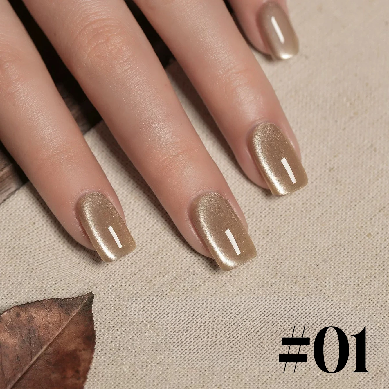 MIANEL 10 ML 2025 Herfst Whitening Maillard Moon Night Dag Goudbruin Zijde Glazen Kraal Cat Gel Eye Nagellak voor Nail Art