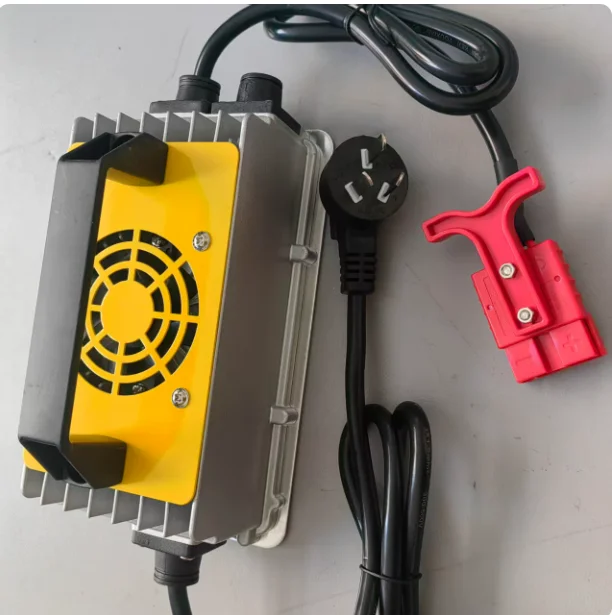 12V 24V 20A Smart Battery Charger for Electric Forklift Stacker Scrubber Industrial Vehicle Equipment