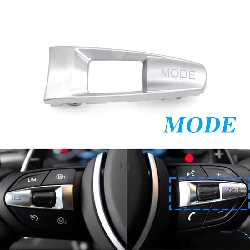 Auto Lenkrad RES MODUS Taste Abdeckung Für BMW F10 F11 F30 F31 F34 F01 F02 F07 F06 F12 F25 F26 F15 F16 M2 M3 M4 M5 X5M X6M