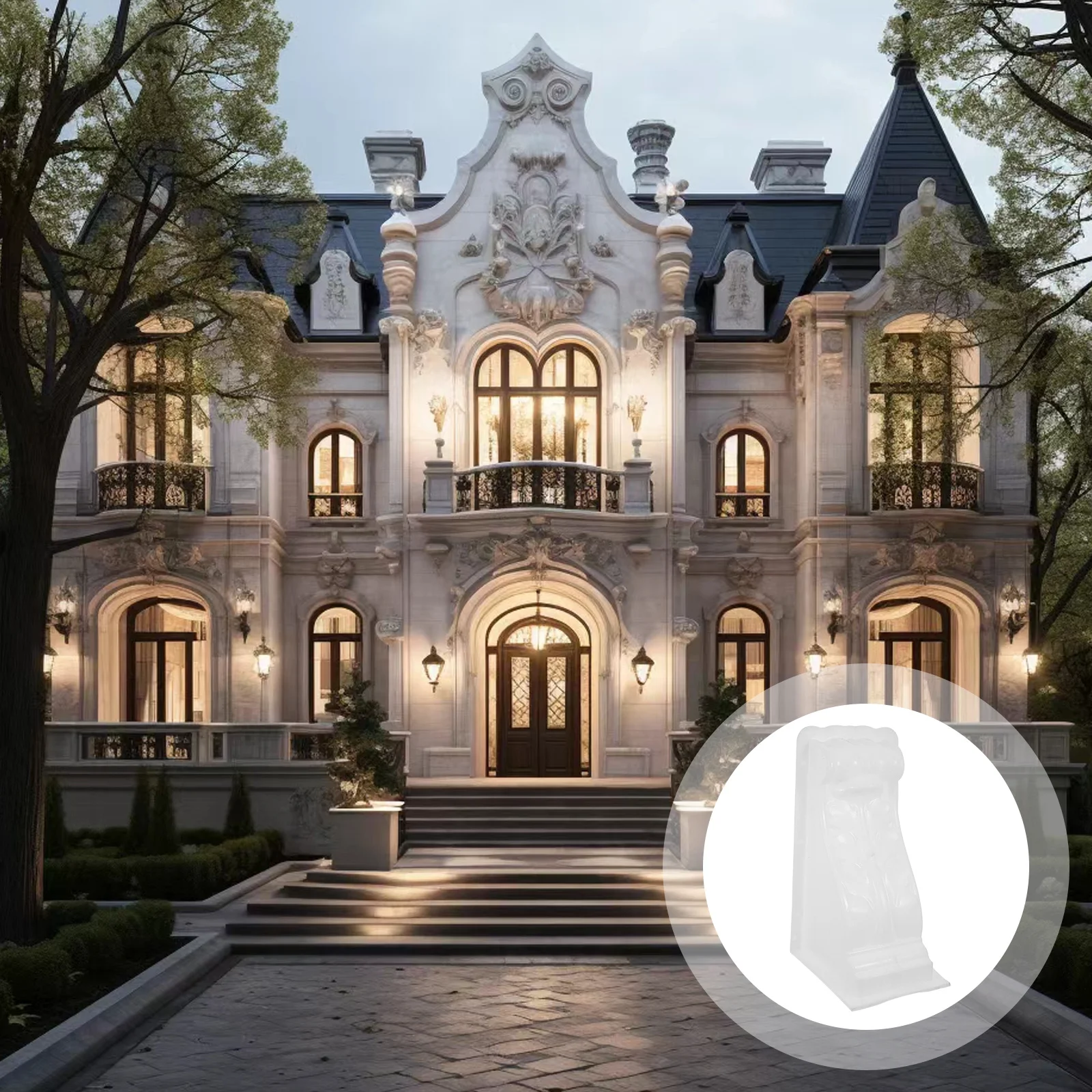 

Cement Corbel Mold Decorative Roman Column Mold for Concrete Villa Paver Walkway Crafts Decorations Concrete Statue Molds