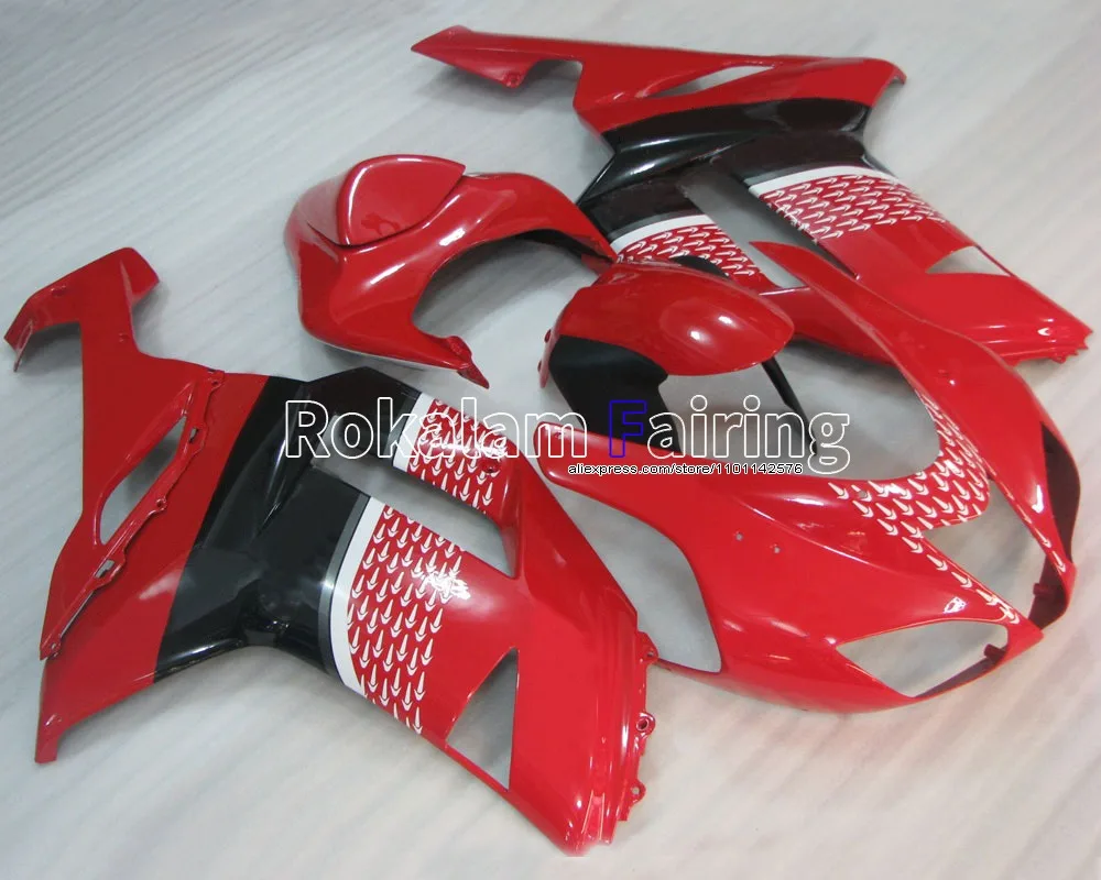 

For Kawasaki ZX-6R 07 08 Fairing Ninja ZX 6R 636 ZX636 Body Kit 2007 2008 ZX6R Cowling (Injection molding)