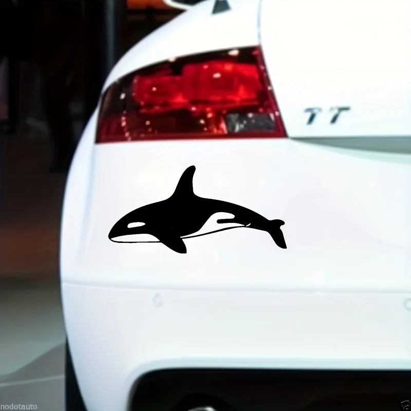 1pc whale Orca Stickers Carbon Sticker  Auto Sticker For Car Window Decor Vinyl Decal Sticker Car Motorcycle Car Styling