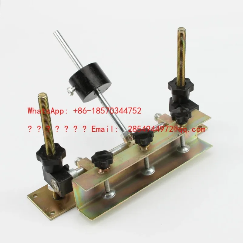 シンプルな高さ調整可能なスクリーン印刷ヘッド、三次元スクリーン印刷機印刷プラットフォーム