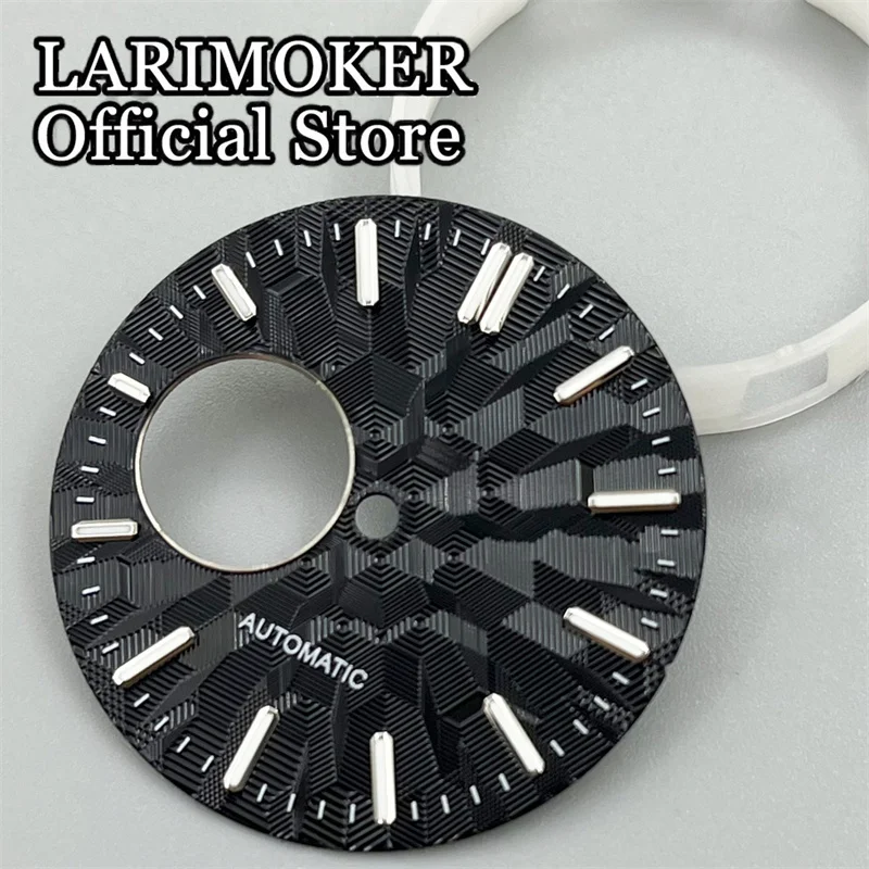 LARIMOKER 29mm/31mm Green Luminous Watch Dial Accessories Diving Texture Fit NH38 Movement