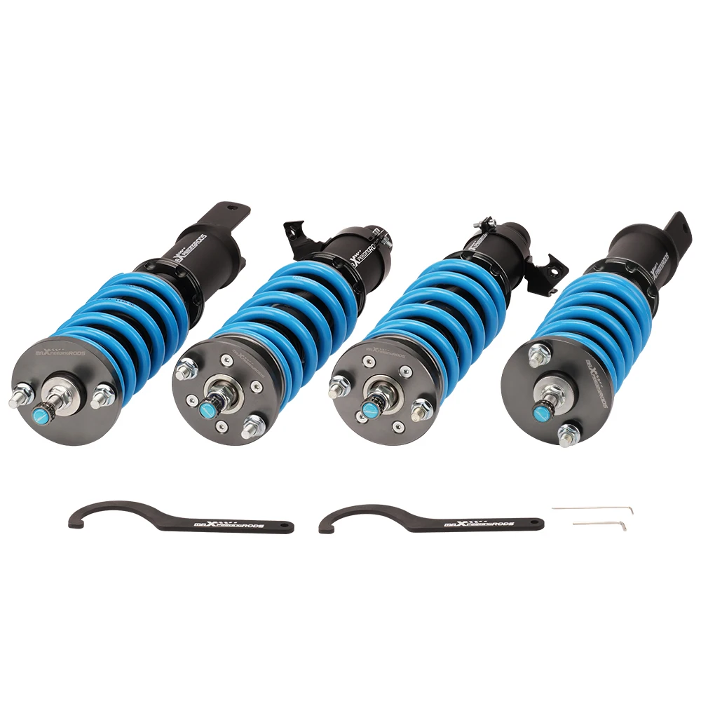 

Maxpeedingrods COT6 Coilovers Struts 24-Way For Honda Civic 92-00 Integra 94-01 Suspension Strut Shock Coilover Lowering Kit