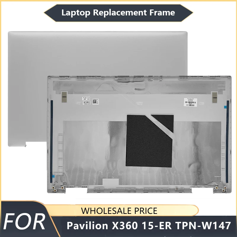 

НОВИНКА для ноутбука HP Pavilion X360 15-ER TPN-W147, задняя крышка ЖК-дисплея, совместимая с сенсорными экранами, рамки для ноутбука, шарнир