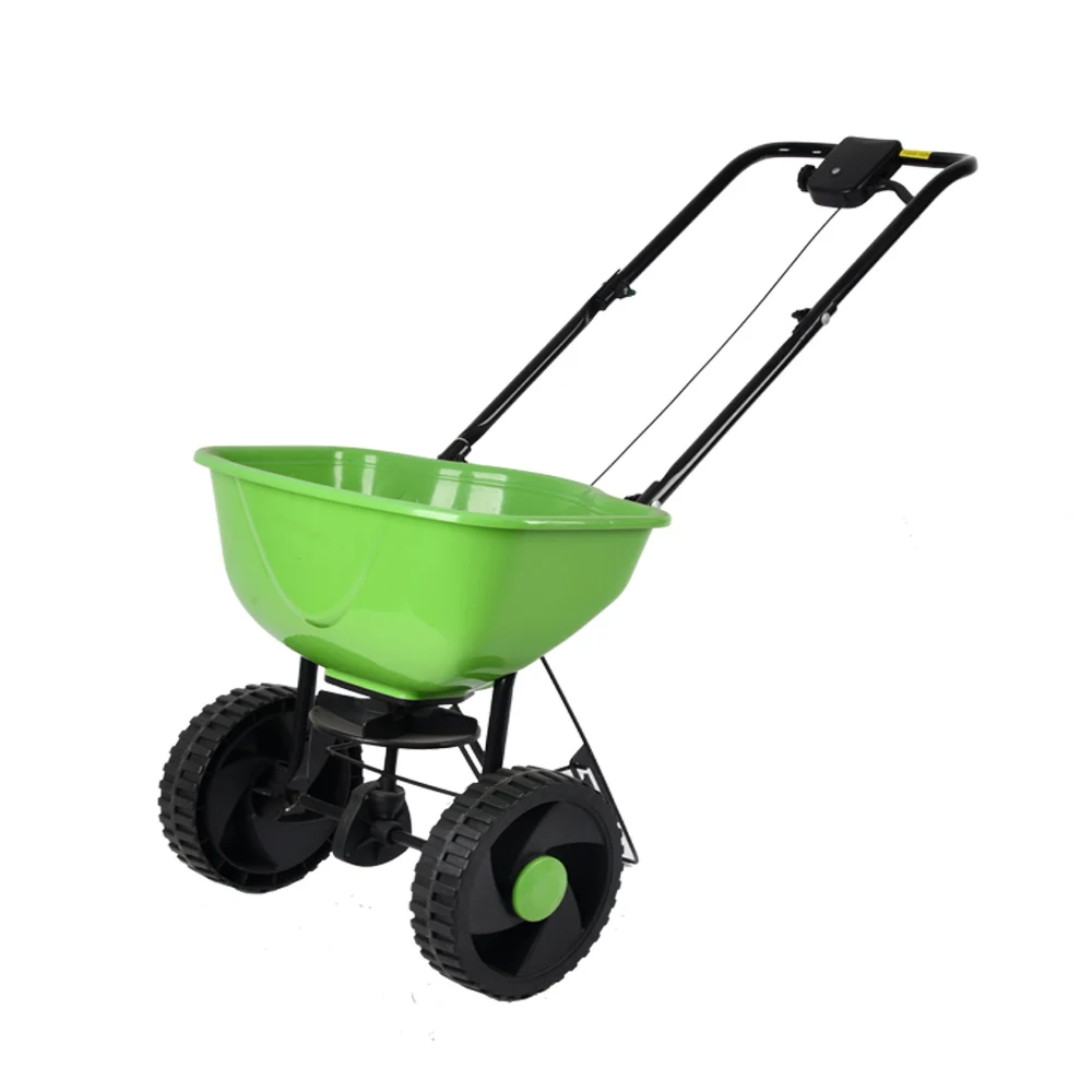 Vertak Home Use & Retail Lawn Compost Spreader 15L Walk-Behind Garden Broadcast Fertilizer Spreader