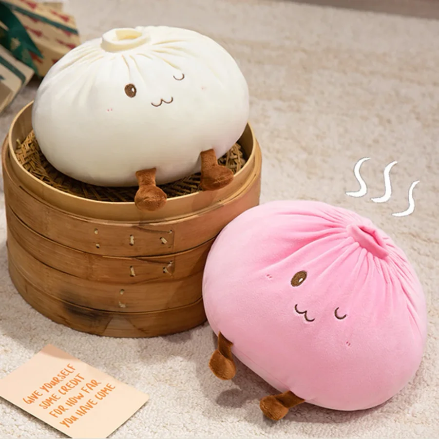 Cute Dumpling Plush Pillow Fun - đánh giá và giá Kids Toys Dumplings