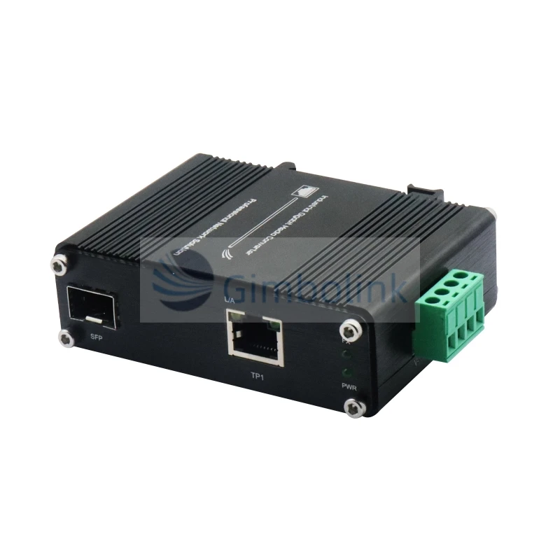 12-48 فولت تيار مستمر المدخلات DIN السكك الحديدية الصناعية الصف جيجابت الألياف محول الوسائط مع 100/1000 متر SFP ميناء إيثرنت المعدات البصرية