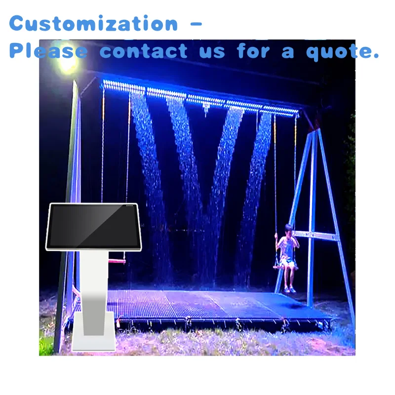 

custom.Best Seller Swing Digital Curtain Fountain Popular Fountain Outdoor