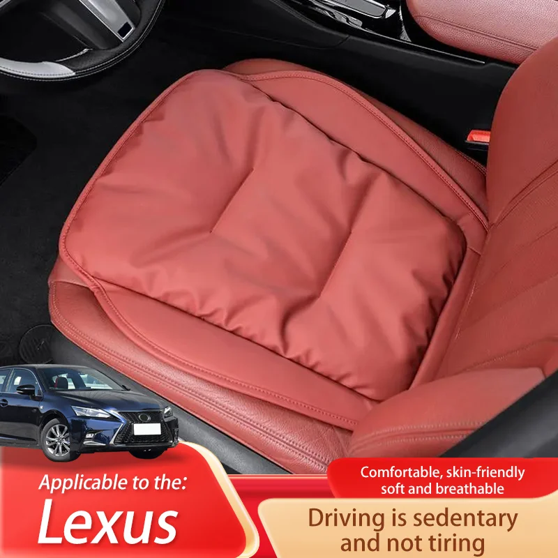 Car Seat Cushion Luxury Leather Support Pad High Rebound Sponge Seat Cover For Lexus CT