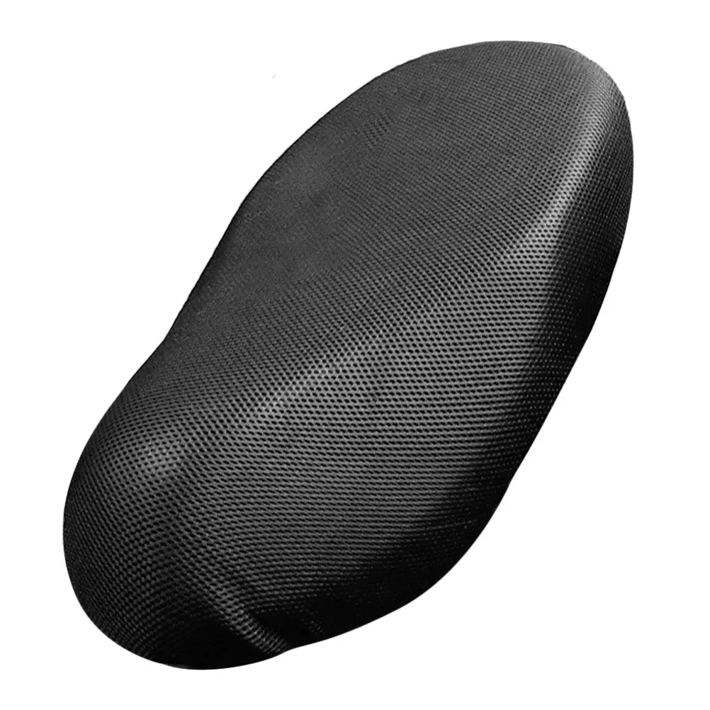 Motorcycle Seat Cover Polyester Uv Protection Mesh Design for Electric Scooter Bike Comfortable Wear Resistant All Season Seat