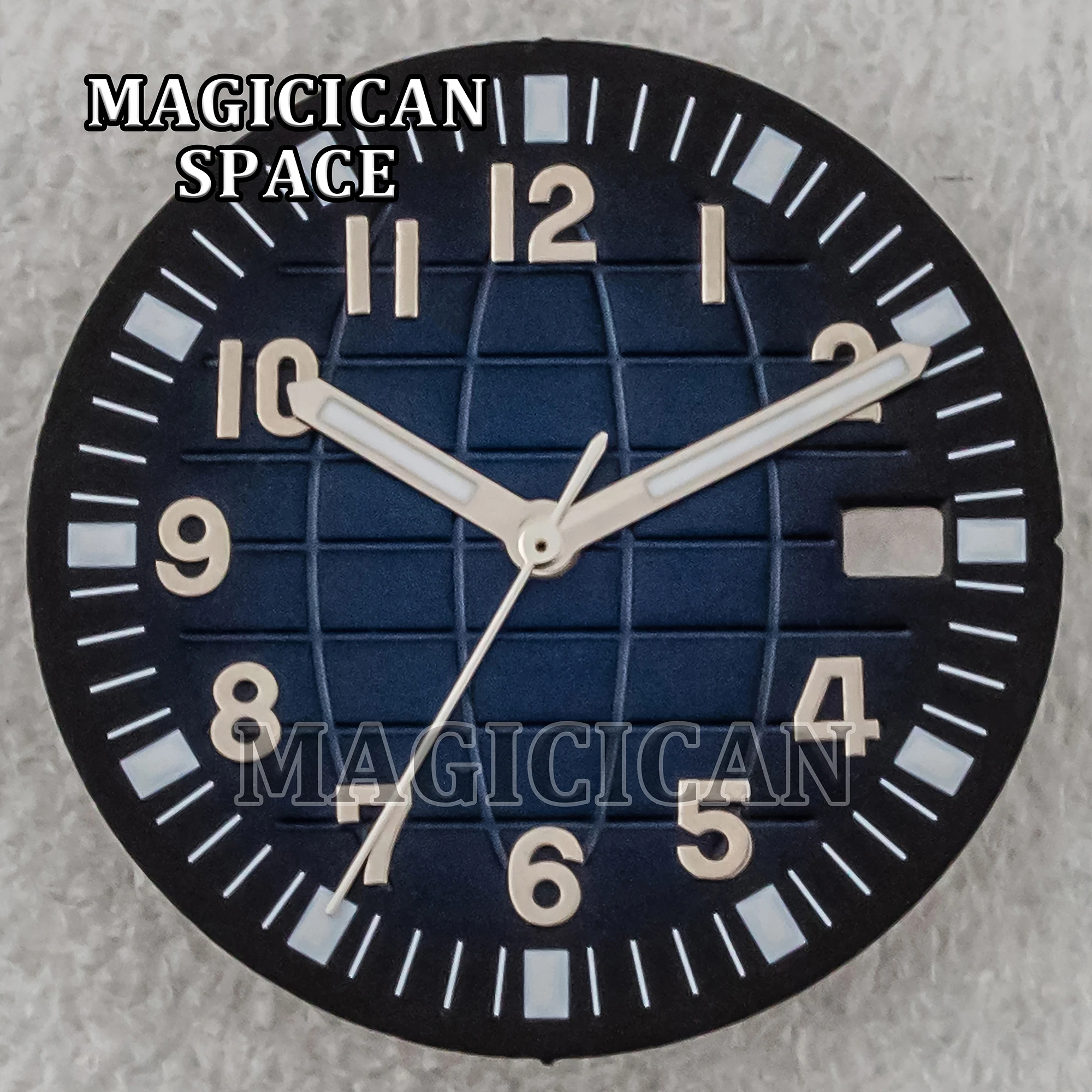 NH35 Dial Hands for AQUANAUT Nautilus 42mm Case Watch Mod Parts Luminous Dial Needles fit MH34/NH35/NH36 Mechanical Movement