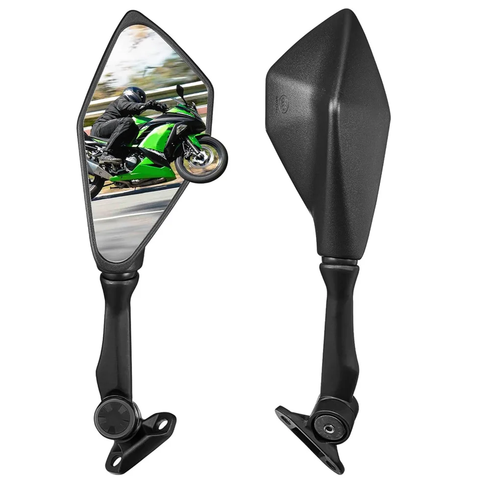 Motorcycle Rear View Mirrors Review Mirror Modified For Kawasaki Ninja 400 EX400 2018-2023 300 EX300 ZX6R 636 300R 250 500