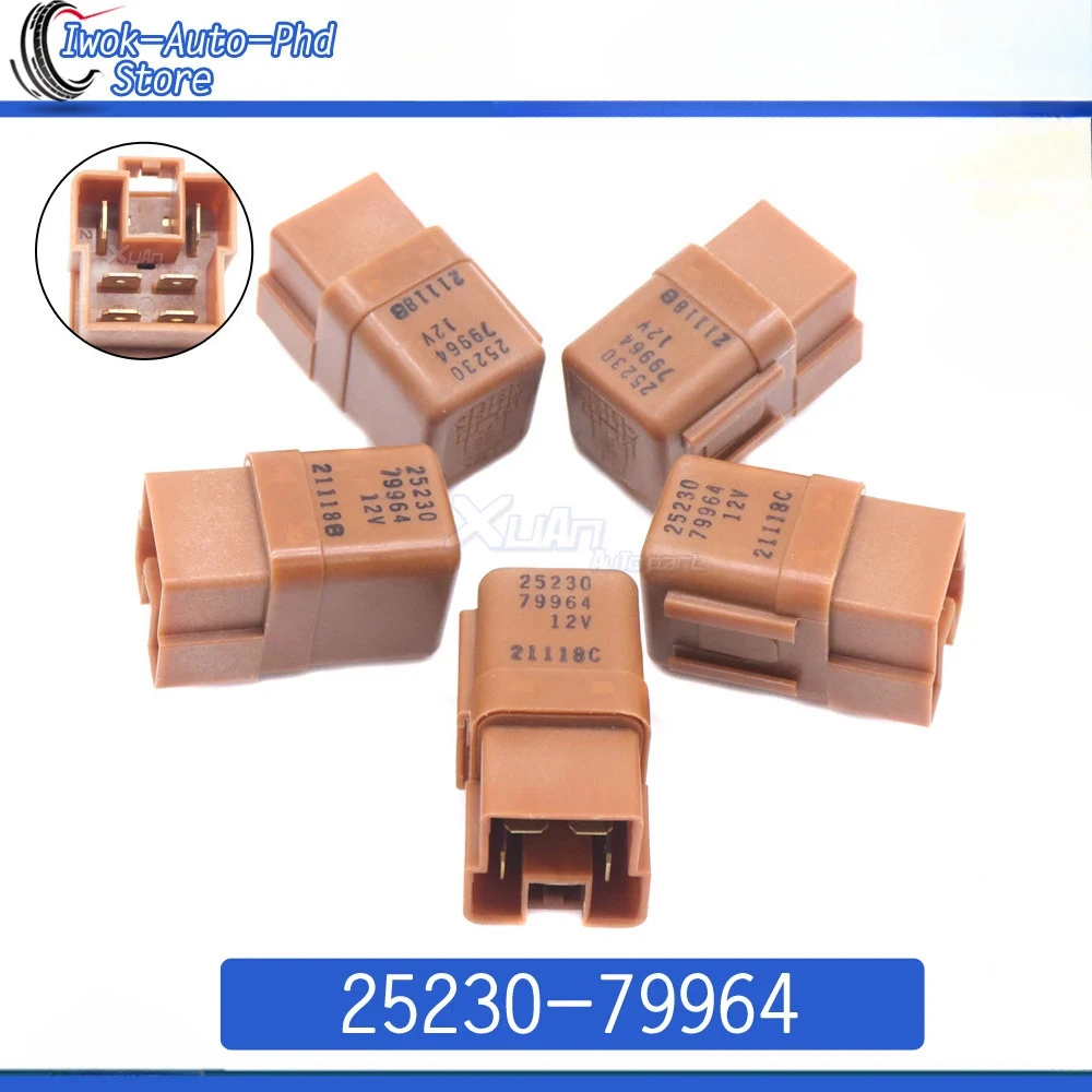 25230-79964 6Pins 12V Multi-Purpose Relay 25230C9963 For INFINITI FX35 FX45 G35 For NISSAN 200SX MAXIMA MURANO TITAN ALTIMA