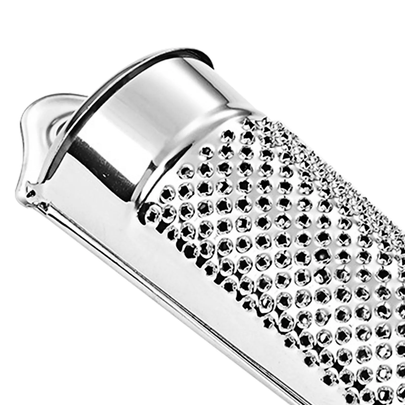 Stainless Steel Single Side Grater Small Nut Shredder Handheld Zester Kitchen Essential for Cooking Camping