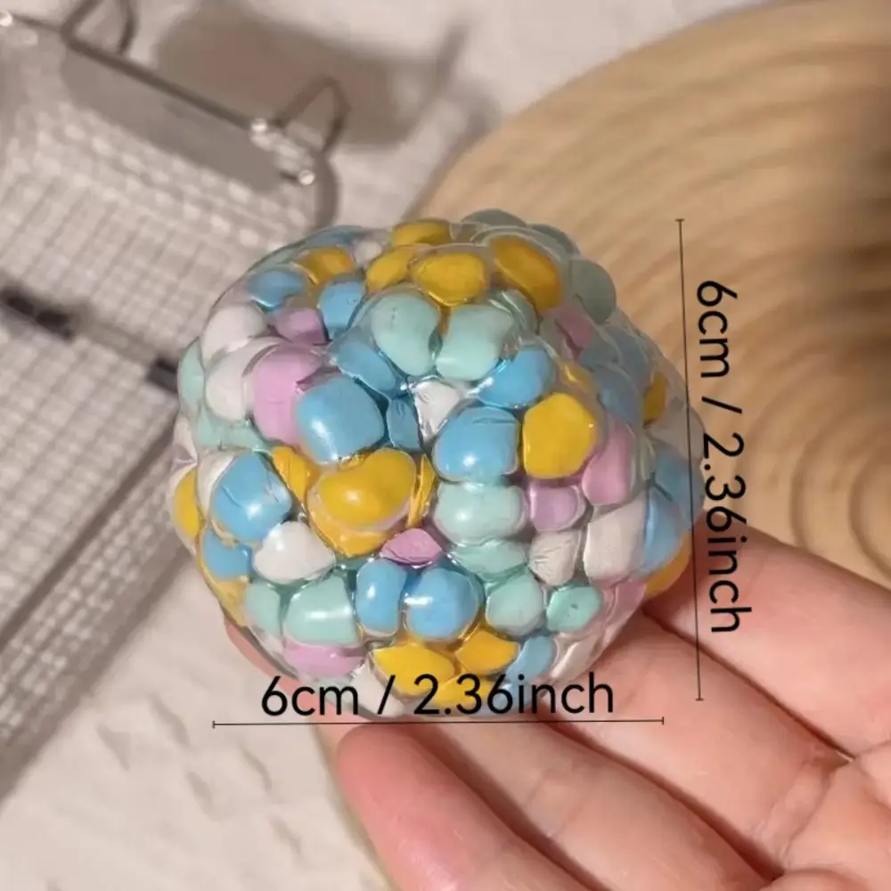 Tragbarer Anti-Angst-Squishy-Stressball, langsamer Rückprall, Fokusverbesserung, Dopamin, sensorisches Spielzeug, Quetschbälle